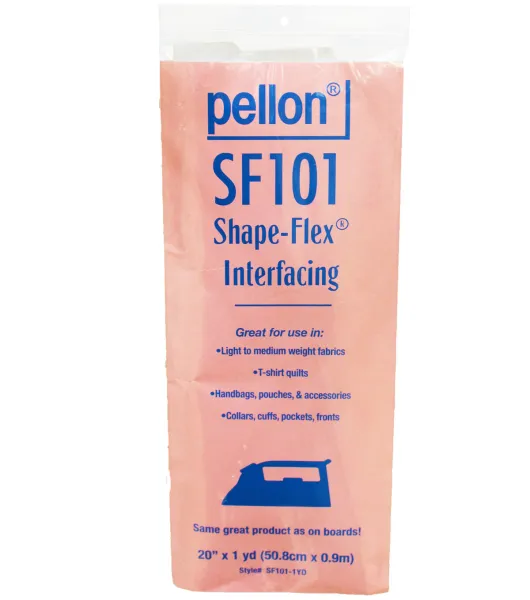 Pellon SF101 SHAPE-FLEX FUSIBLE WOVEN INTERFACING 20 WIDE BLACK