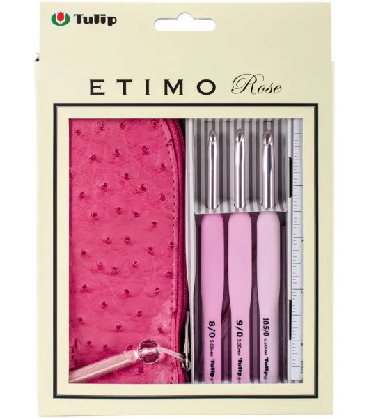 Prym Ergonomic Crochet Hook Set, Large (7mm, L, M, N, O)