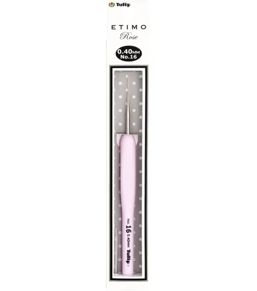 Tulip Etimo Rose Steel Crochet Hook Size 16/.4mm by Joann