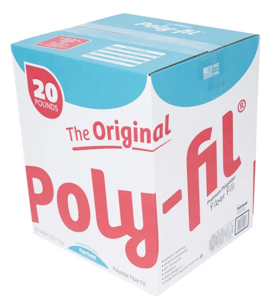 Poly-Fil Premium Polyester Fiber Fill 20lb box by Poly-Fil