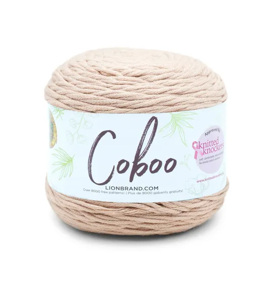 Lion Brand Mauve Coboo Yarn