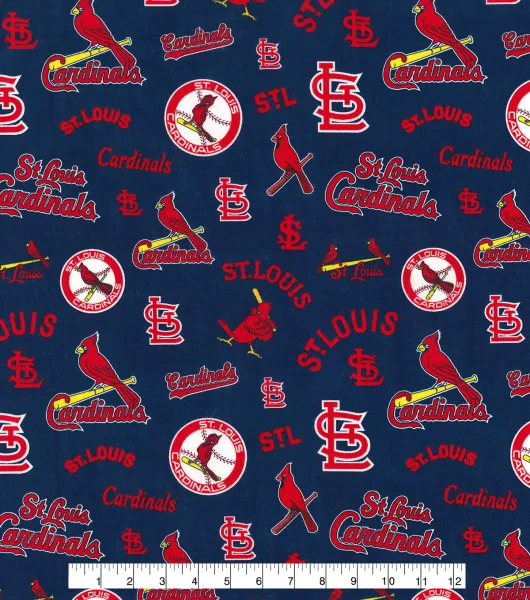 Fabric Traditions Cooperstown Saint Louis Cardinals Cotton Fabric by Fabric  Traditions | Joann x Ribblr