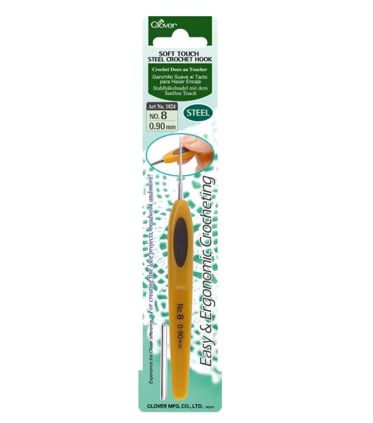 Amour Crochet Hook Size 10.0mm by Clover – Hello Beautiful Sewing & Design  Inc