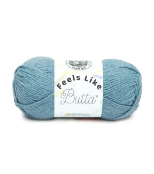 Lion Brand Feels Like Butta Yarn - White