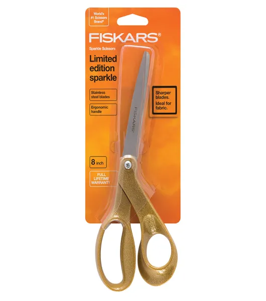 8 Stainless Scissors Gold