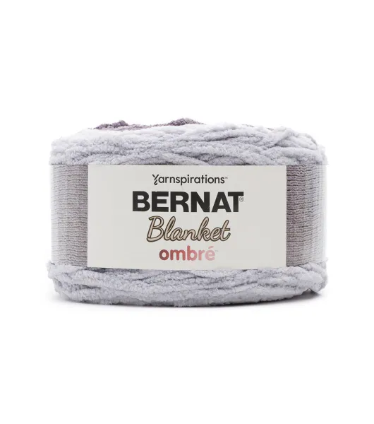 Bernat Blanket Yarn, Charcoal Ombre