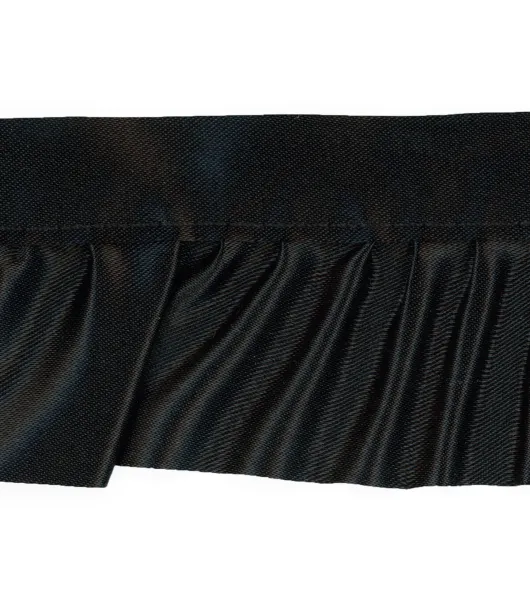 Simplicity Ruffled Trim 2 Black