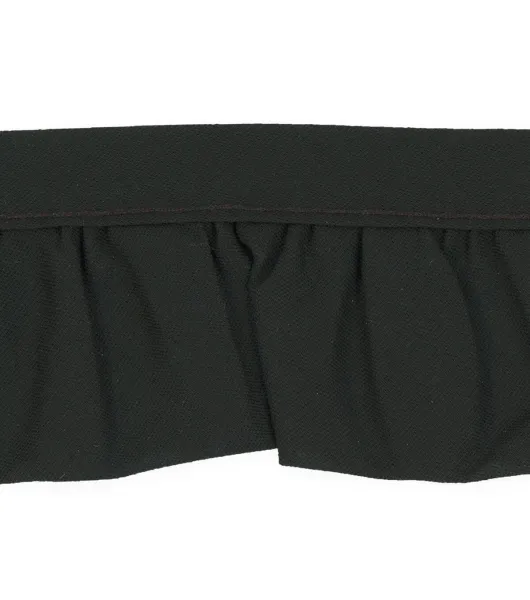 Simplicity Ruffled Trim 2 Black