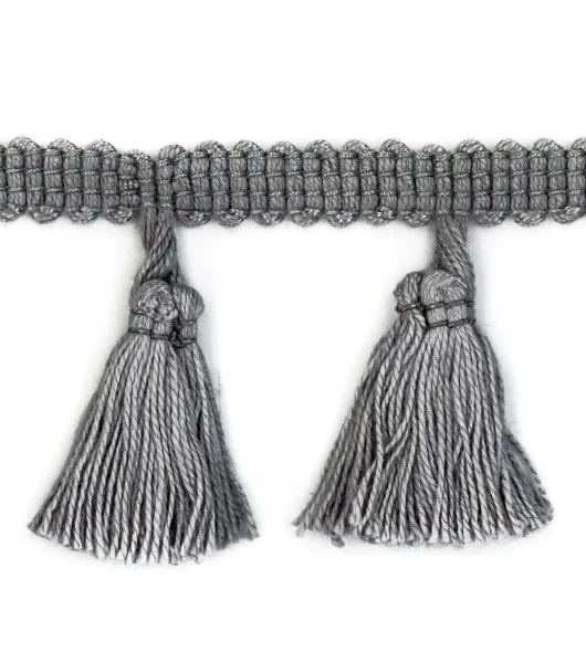 Simplicity Tassel Fringe Trim 2'' Black, JOANN