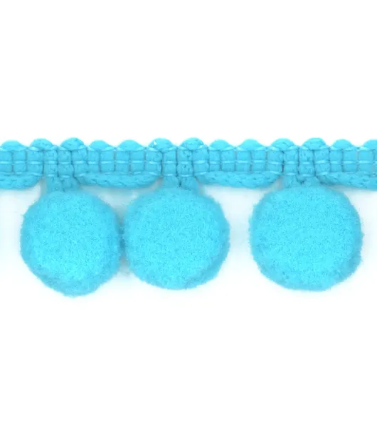 Simplicity Medium Pom Pom Trim 0.75'' Teal by Joann