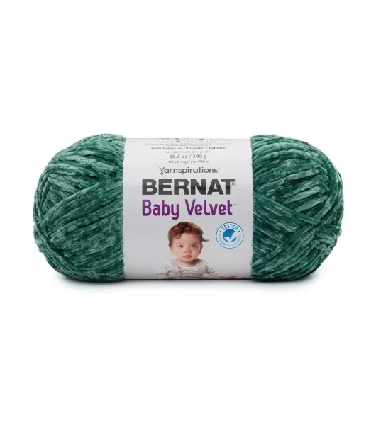 Bernat Baby Velvet Yarn in Misty Green | 10.5 oz | Michaels