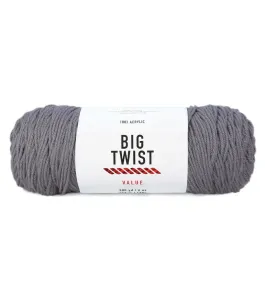 10.5oz Super Bulky Polyester 153yd Plush Yarn by Big Twist