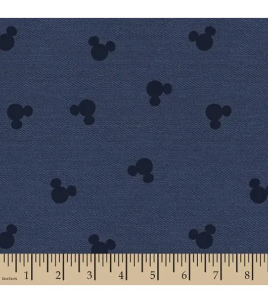 Blue Solid 11oz Denim Fabric | JOANN