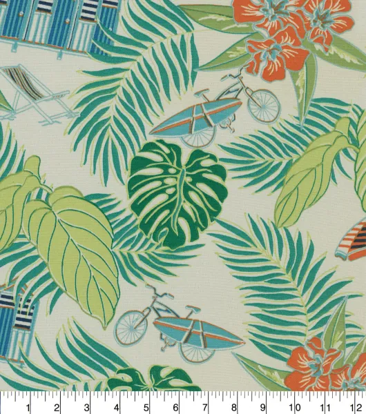 Tommy Bahama Outdoor Fabric Beach Scenes Capri