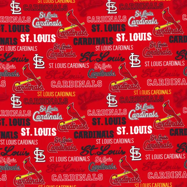 Fabric Traditions MLB Cotton Fabric St. Lous Cardinals by Fabric