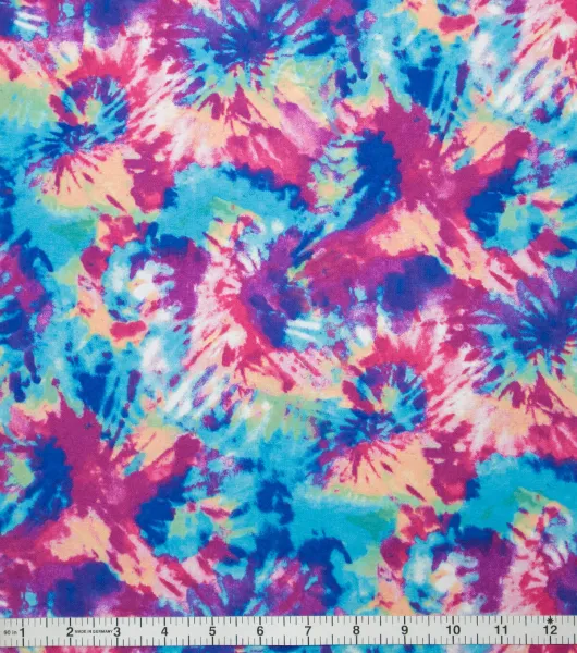 Pink Tie Dye Fabric