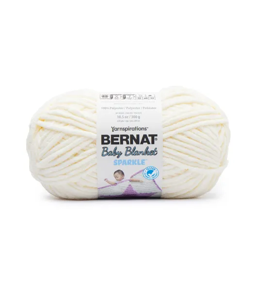 Baby Blanket Yarn by Bernat, Machine Wash & Dry Blanket Yarn