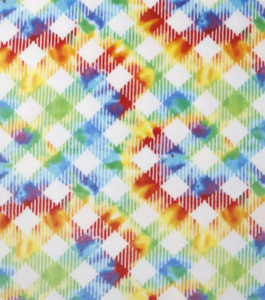 Rainbow Plaid Sew Lush Fleece Fabric by Joann