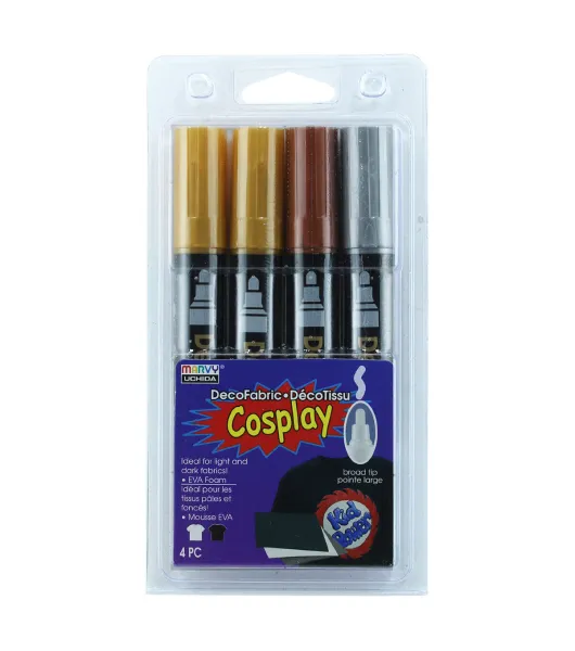 Marvy Uchida Black Ultra Soft Brush Tip Fabric Marker