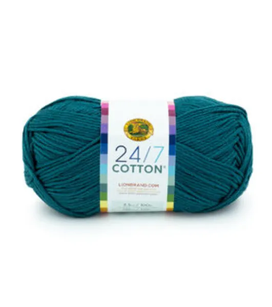 Lion Brand 24/7 Cotton Yarn - Goldenrod