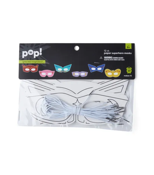 POP! Possibilities Glow in the Dark Full Face Plastic Mask by POP! | Joann  x Ribblr