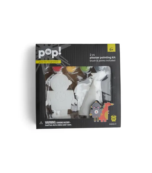 POP! Possibilities 6in Plastic Masquerade Mask - Matte White