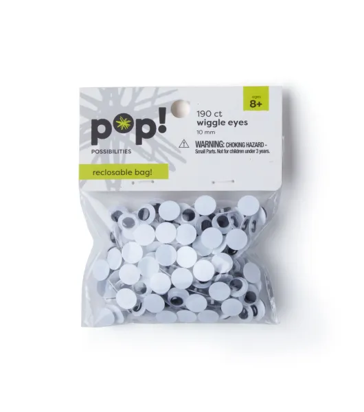 POP! Possibilities 118 pk 12mm Glue on Wiggle Eyes by POP!