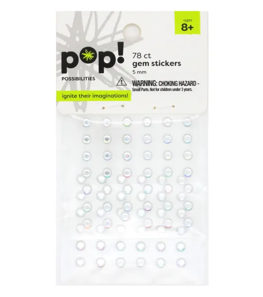 POP! Zoo Adhesive Foam Stickers