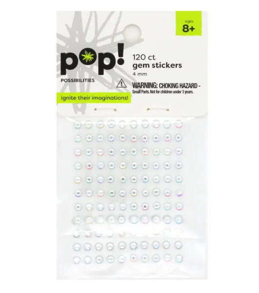 Gem Stickers | Healing Crystal Stickers Kit - $3.99