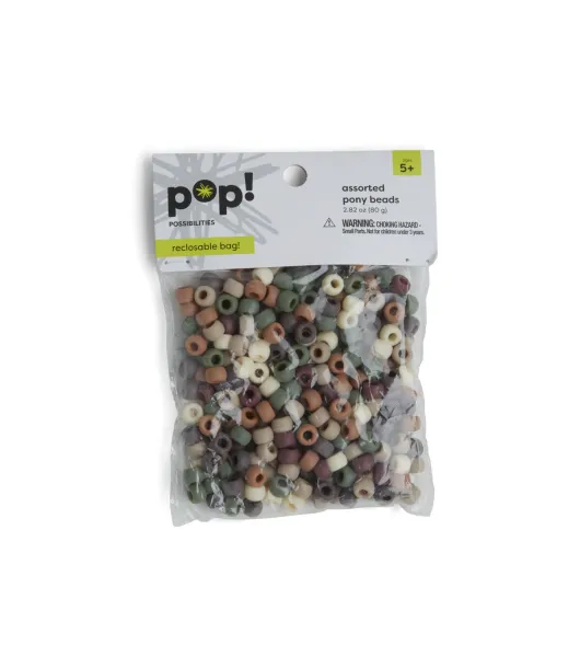 0.7oz Bright Clay Disc Beads by POP!