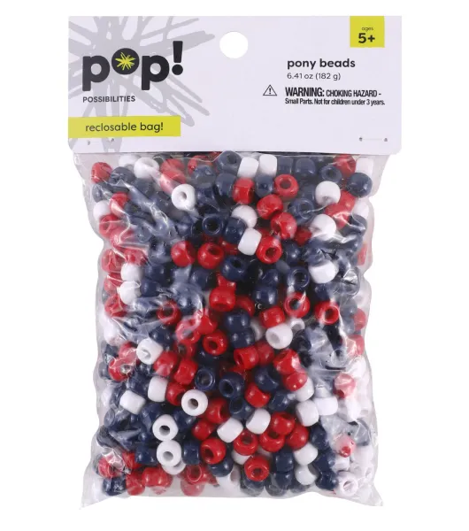 POP! Possibilities 9mm Pony Beads - Multi by POP!