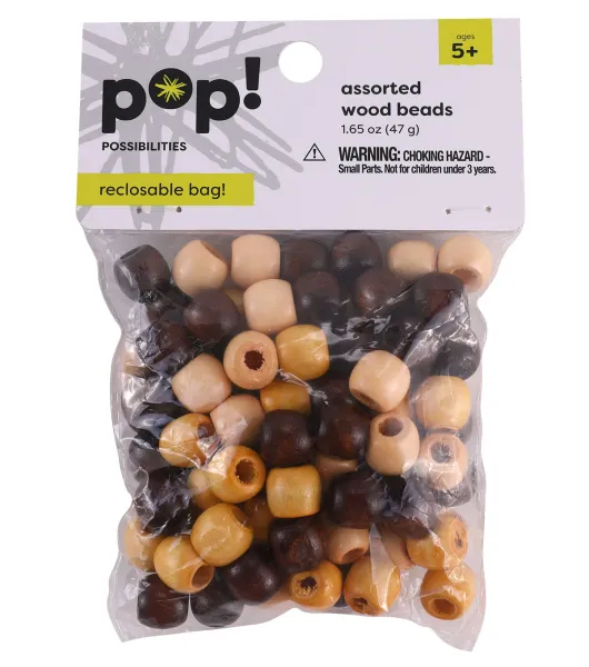 POP! Possibilities Glitter Pony Beads - Pink