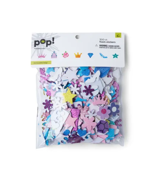 POP! Foam Stickers Princess Printed by POP!