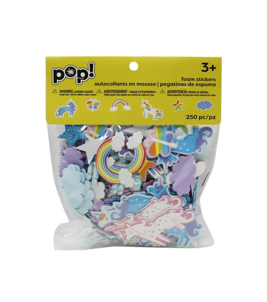 POP! Unicorn Foam Stickers Value Pack by POP!