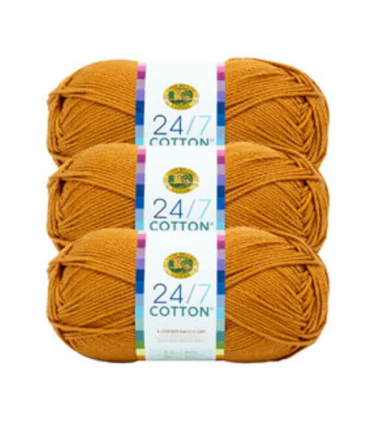 Lion Brand 24/7 Cotton Yarn - Magenta