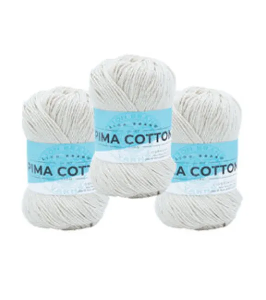 Lion Brand® Pima Cotton Yarn – Lion Brand Yarn