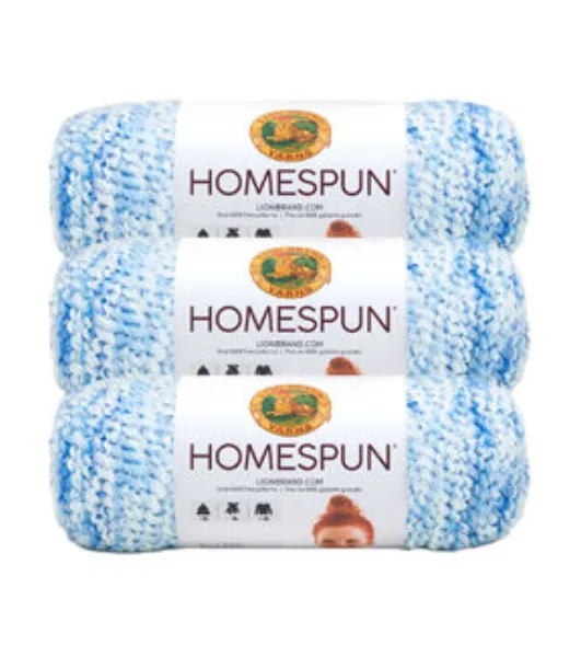 Lion Brand Yarn Homespun Yarn 3pk by Lion Brand