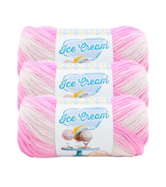 Lion Brand Ice Cream Yarn 3pk by Lion Brand