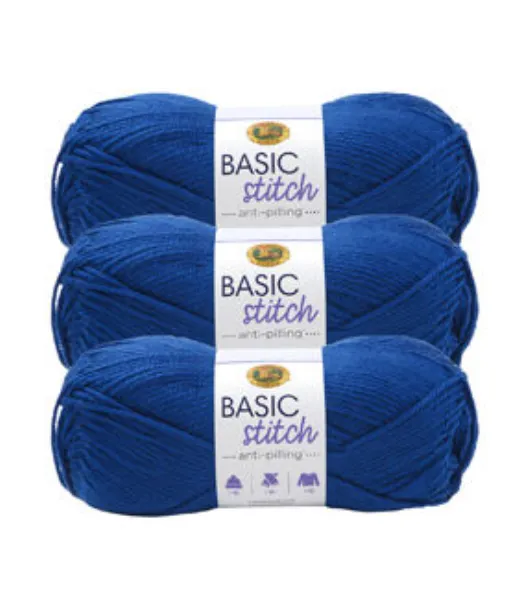 Lion Brand Basic Stitch Anti-Pilling Yarn Review