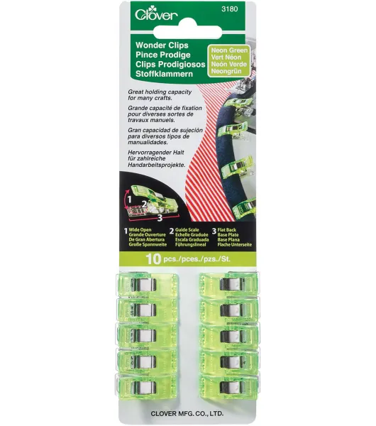 Clover 10/Pkg - Wonder Clips