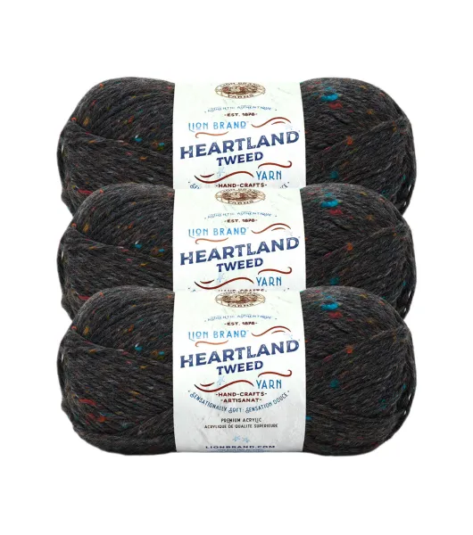 A Look at Lion Brand Heartland Yarn – 99% Coffee