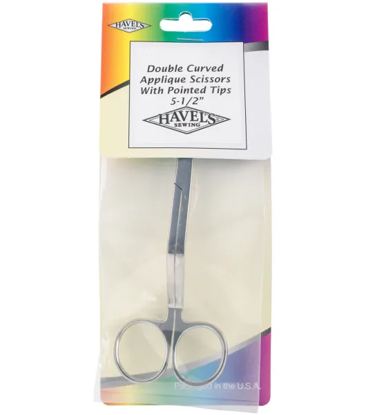 Havel's Double-Pointed Duckbill Applique Scissors 6-Left Handed