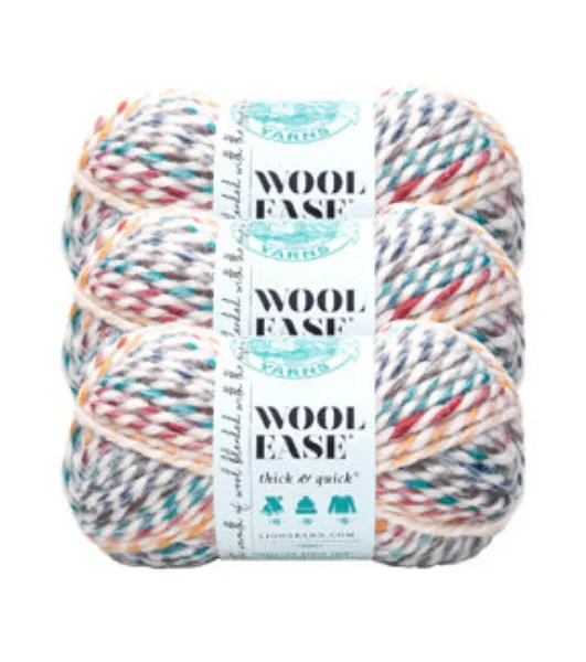 Lion Brand Wool Ease Thick & Quick Recycled Yarn - Royal Blue, 106 yds