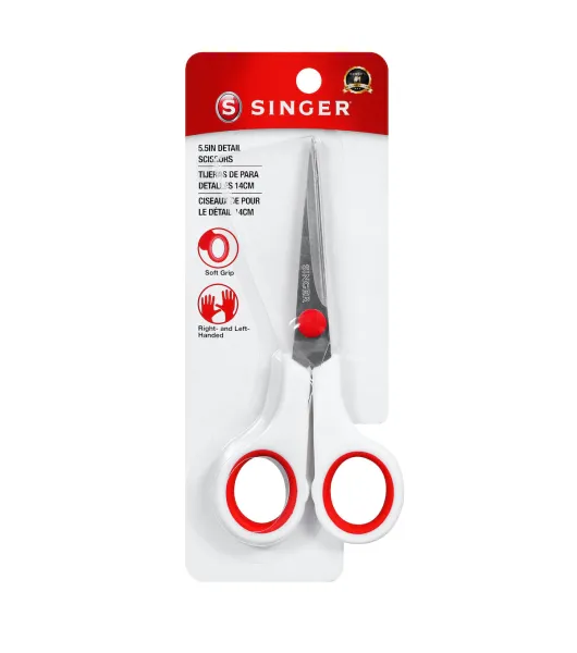 SINGER Craft Scissors with Comfort Grip 6 1/2” by Singer