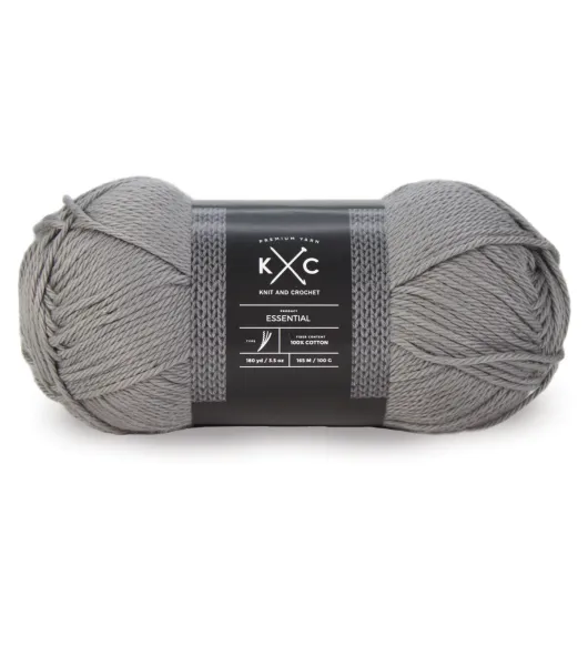 3.5oz Light Weight Essential Cotton Yarn by K+C by K+C