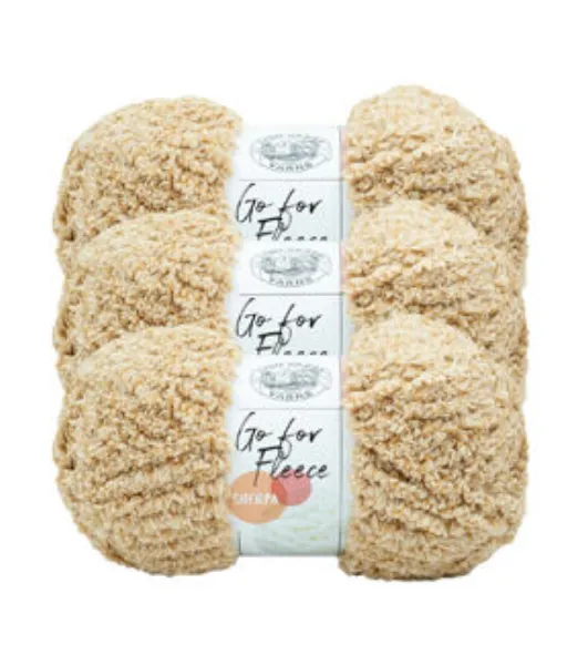 Snuggly Sherpa Textured Yarn! - Go For Fleece Sherpa 