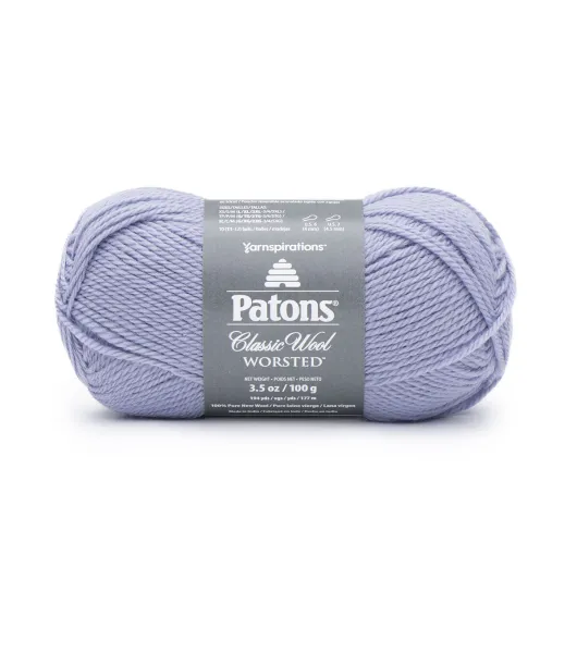 Patons Classic Wool Indigo Yarn - 5 Pack of 3.5oz/100g - Wool - 4 Medium -  210 Yards - Knitting, Crocheting & Crafts