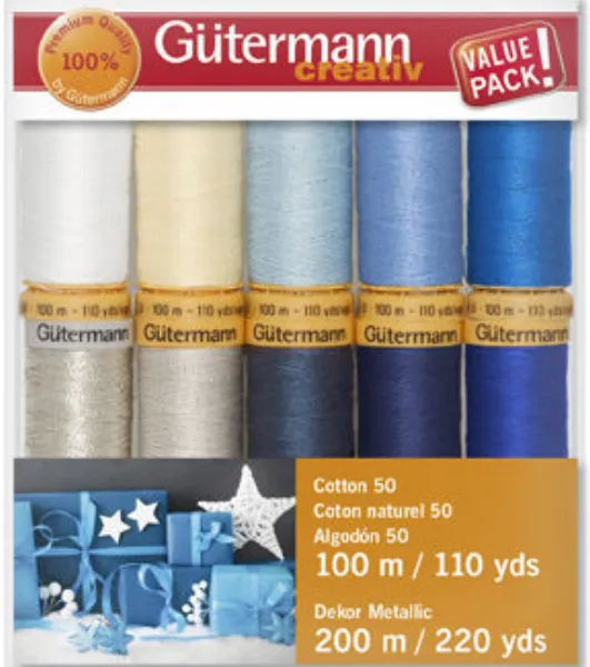 Gutermann Thread set, 100m, Popular