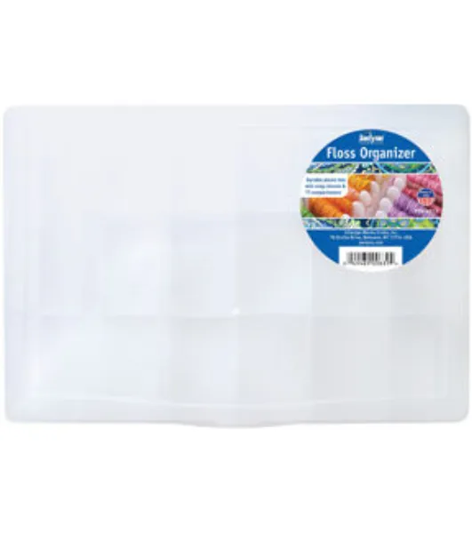 Janlynn Floss Organizer 17 Compartments 11'' x 7.5'' x 2.75