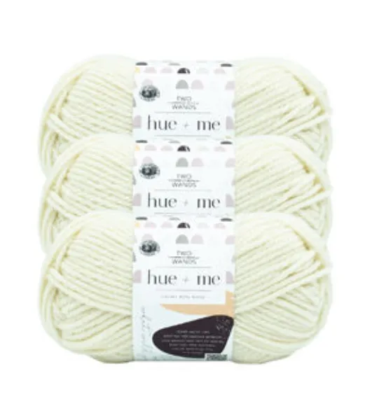 3 Pack Lion Brand® Two of Wands Hue + Me Yarn